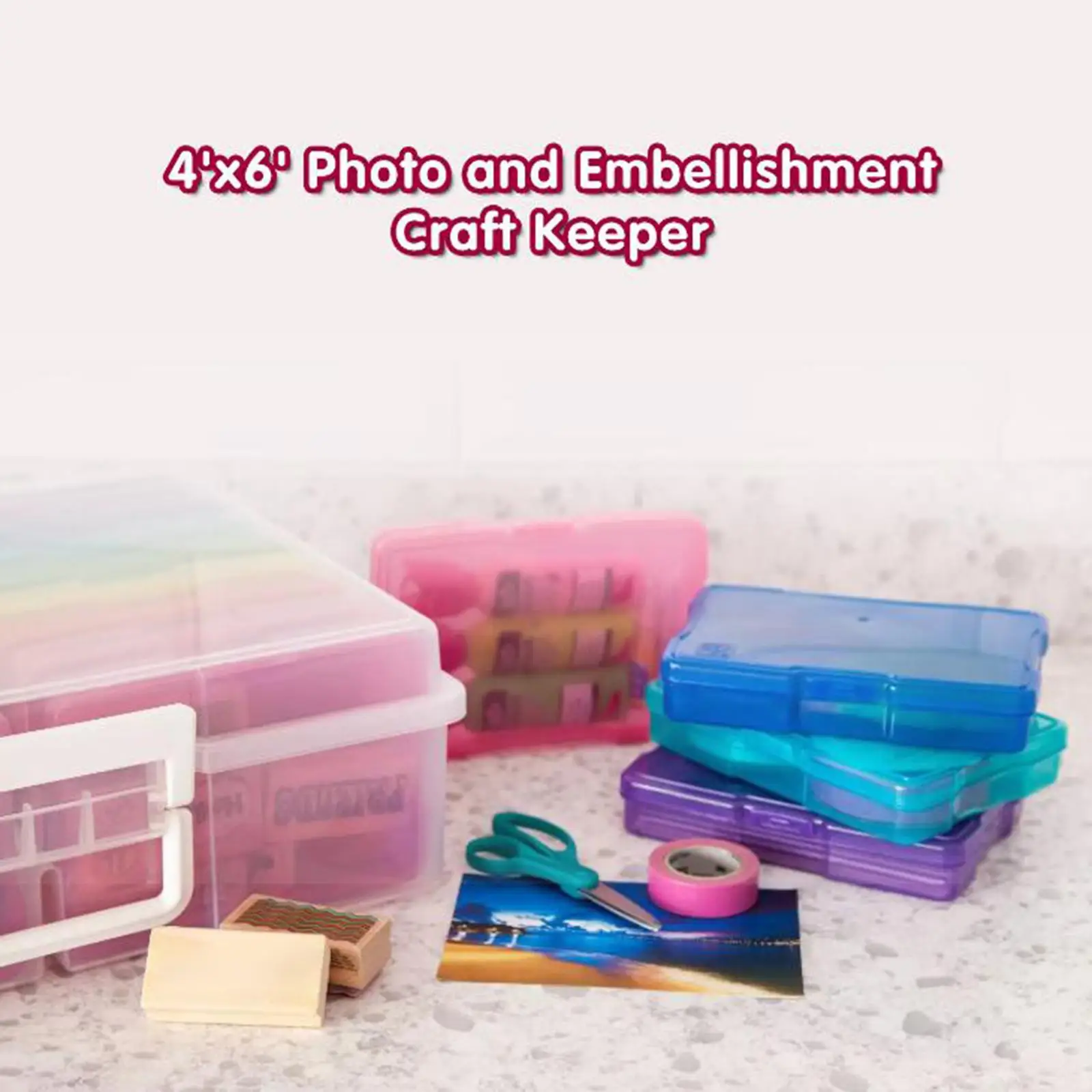 Large Photo Textiles Keeper Plastic Museum Holder 16 Chests Large Box Multi Storage Richards Colored 5 x Plastic Sewing Storage