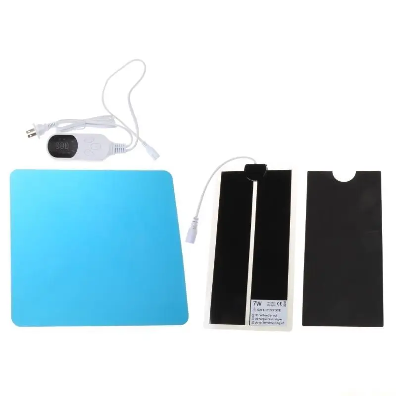 

31BF Resin Heating Mat Heating Pad Quick Curing Epoxy Resin Dryer Machine with Silicone Mat Lightweight Quick Resin Dryer Mat