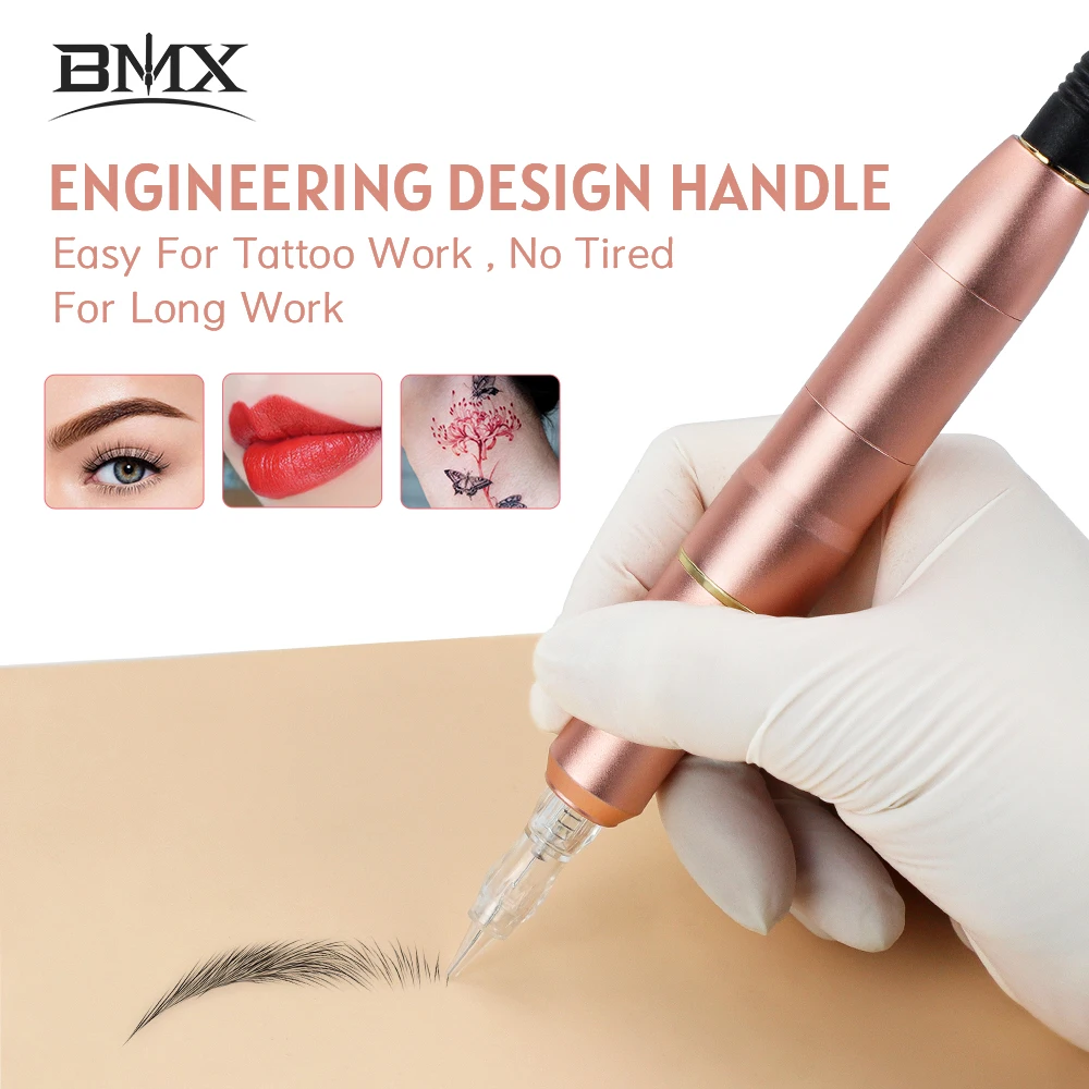 BMX Tebori Microblading Kits Agujas Eyebrow Pen Pigments Tattoo Permanent Makeup Needle Paste Skin For Beginners Body Art