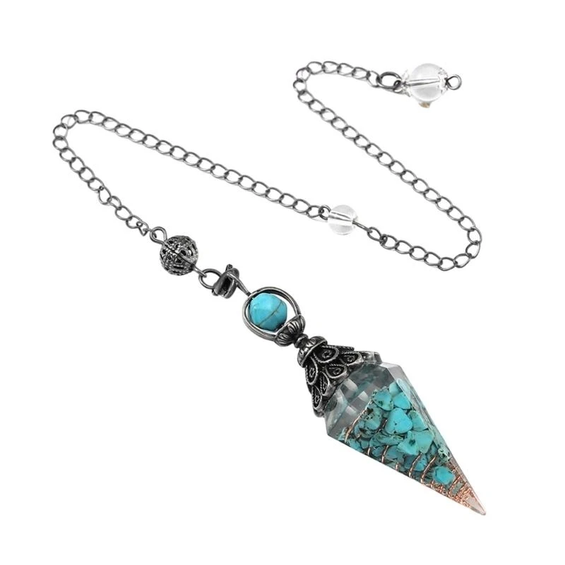 Elegant Lapis Lazuli Pendulum, Healing Stone Perfectly for Divination Practices and Esoteric Enthusiasts