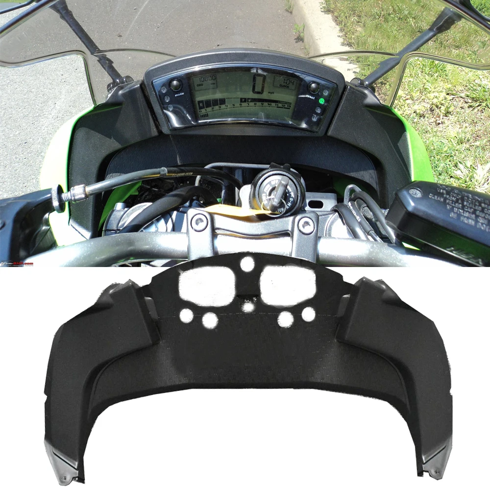 

Крышка прибора ER6F для Kawasaki Ninja 650 R 2009 2010 2011, запчасти ER-6F, передняя панель приборной панели, накладка капота, обтекатель