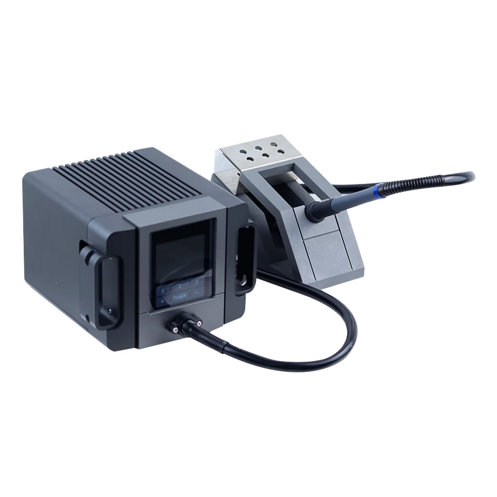 Original Quick TR1100 200W Lead-free Hot Air Soldering Station SMD Rework Station For Phone Miniature PCB Chip Repair