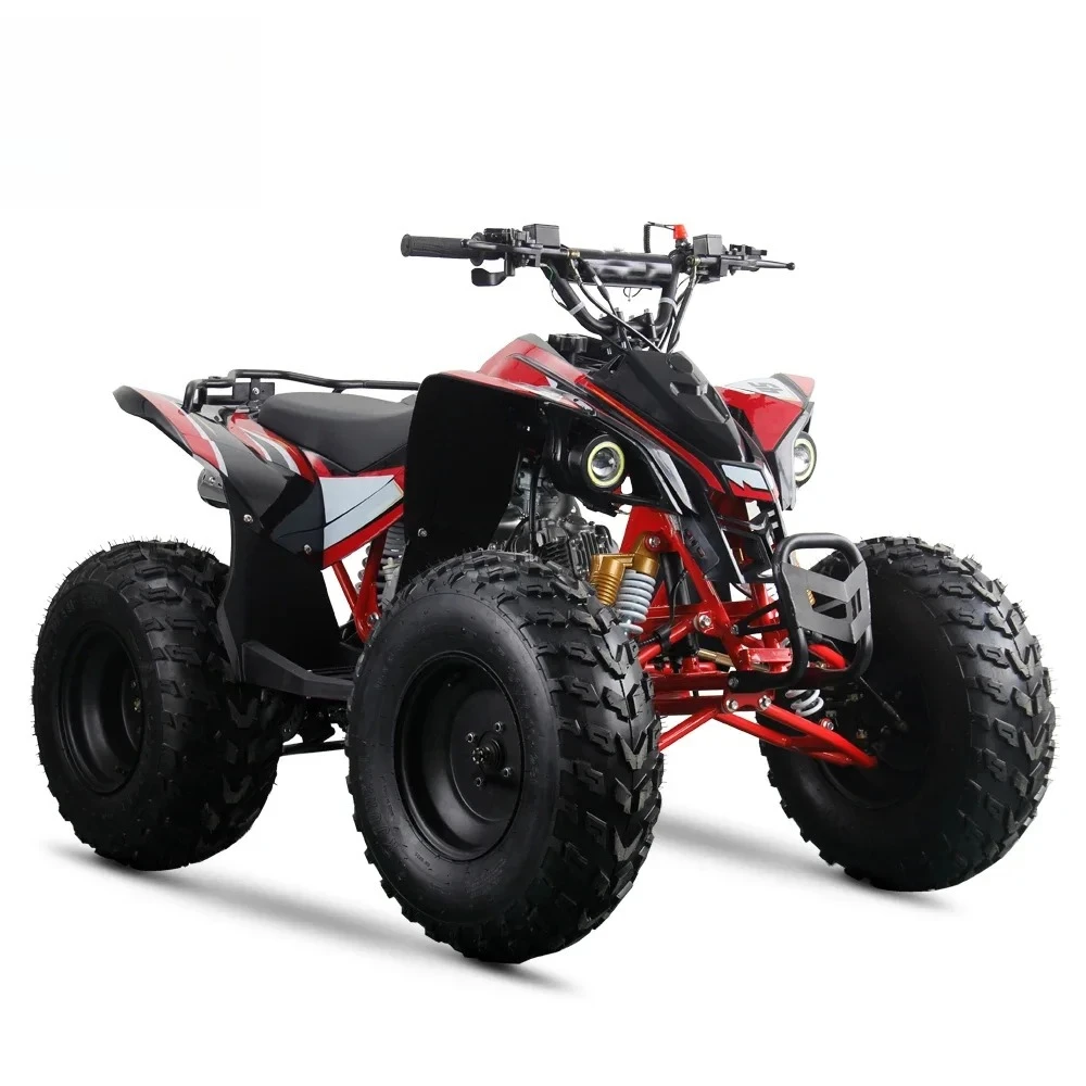 Gas ATV For Adults 125cc 4 Stroke Engine, Automatic Quad Bike Fuel Injection, Adult Off Road Four Wheeler Sand ATV