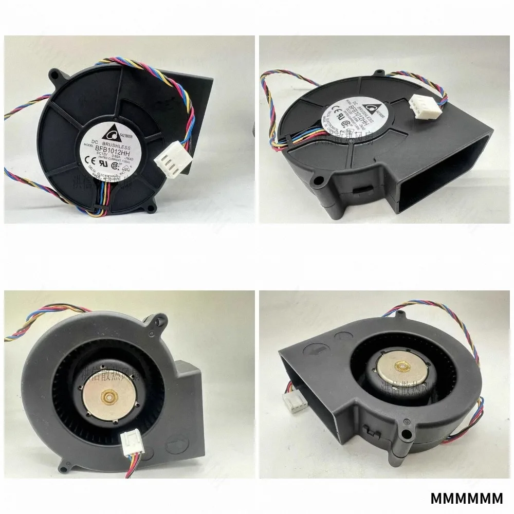 TT  DELTA BFB1012HH 9733 DC12V 0.69A 4-Wire PWM Dual Ball Turbo Cooling Fan
