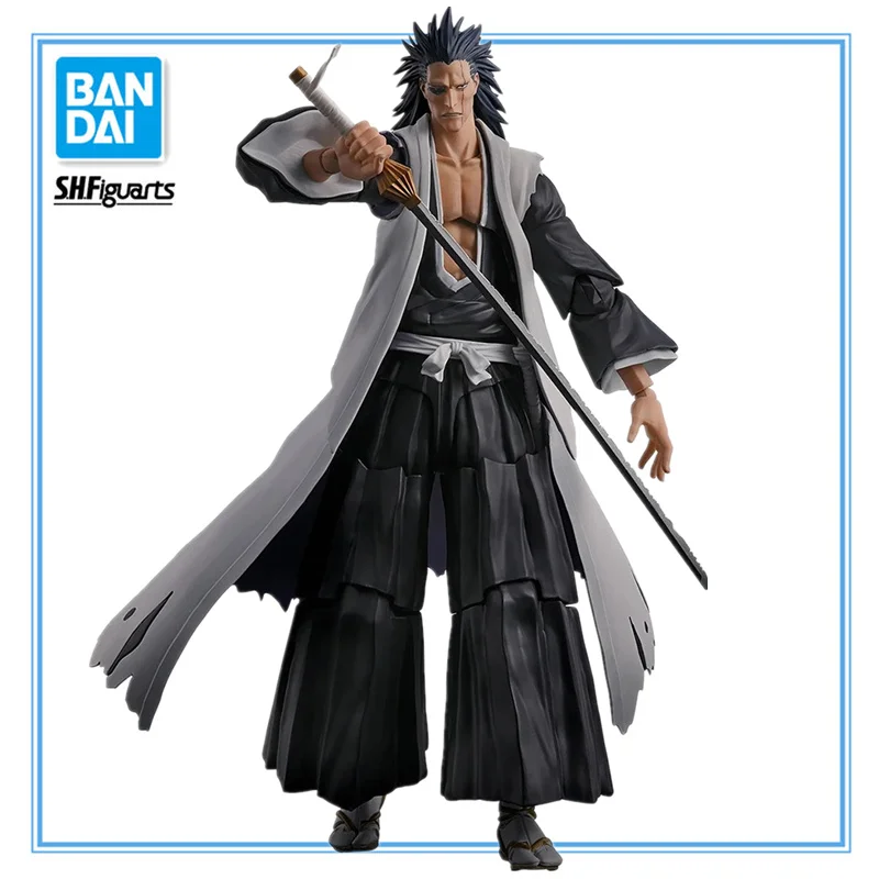 

In Stock Bandai S.H.Figuarts Shf Kenpachi Zaraki BLEACH Thousand-Year Blood War Action Model Anime Figure Toys Gifts