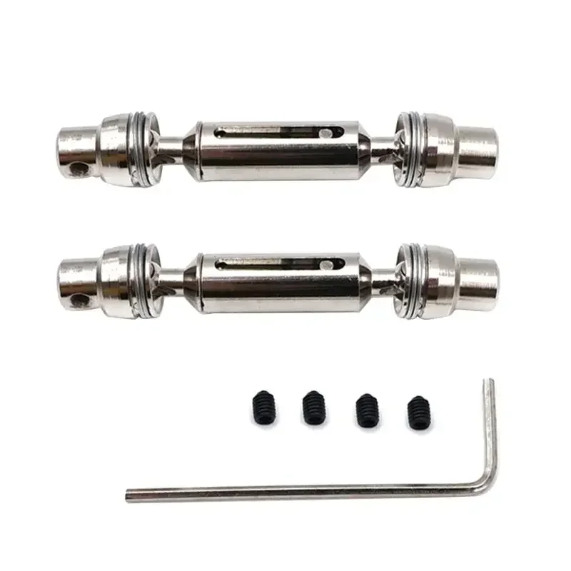 Ural Truck RC Car Spare Parts Metal Eixo de transmissão dianteiro traseiro para Henglong WPL Ural B36 B16 C14 C24 B24