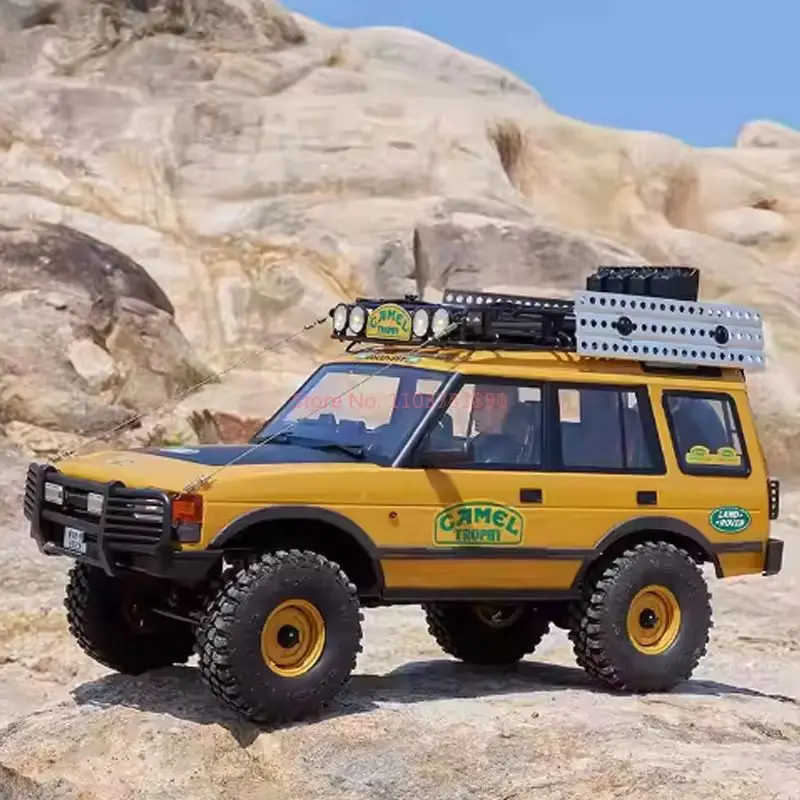 FMS 1/10 카멜 컵 FCX10RC 모델 원격 제어 전기 등반 차량 오프로드 차량 어린이 생일 선물