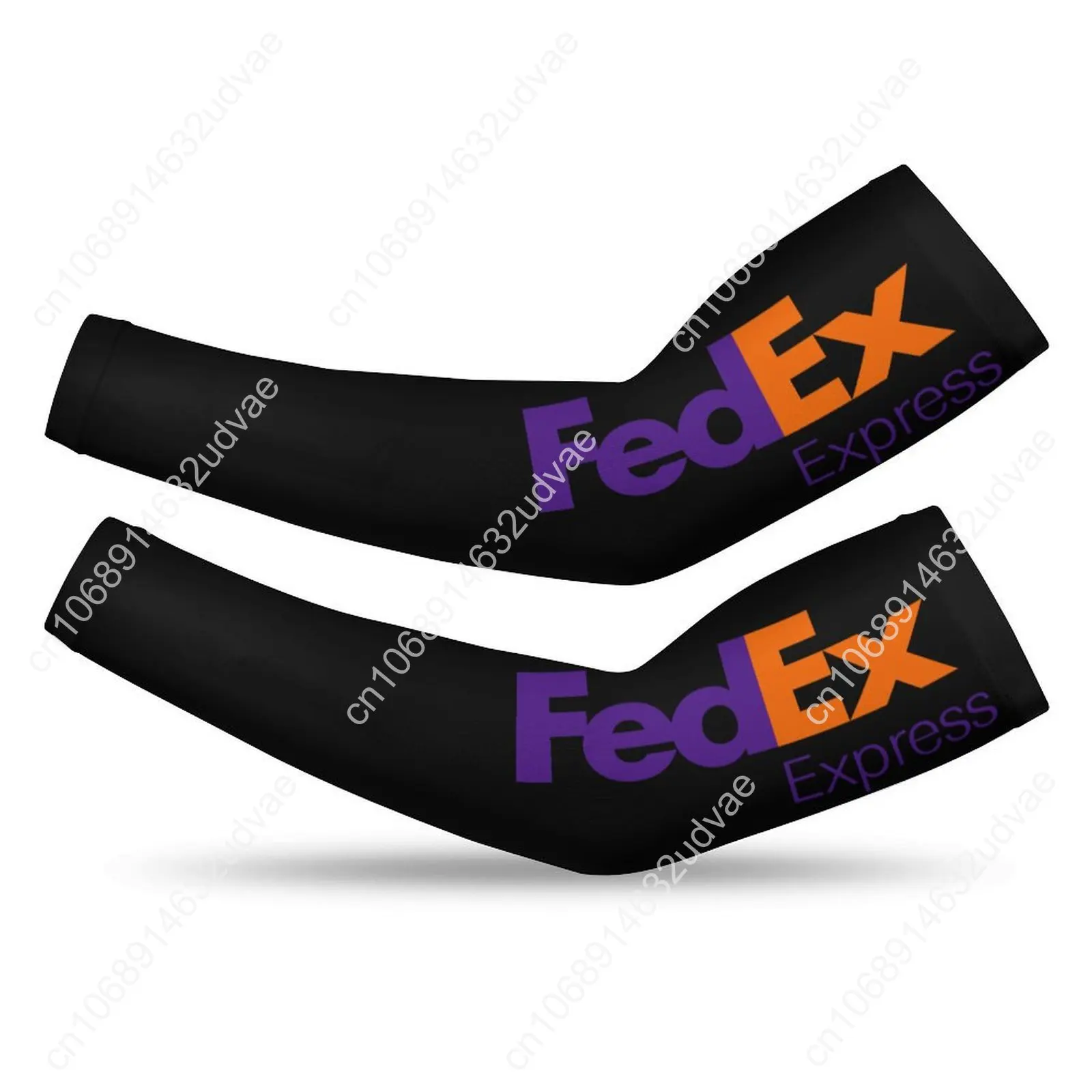 Fedex Arm Sleeves Mens Womens Sun Protection Arms Cover Express Ground American Courier Custom Made Arm Protector Cooling Sleeve