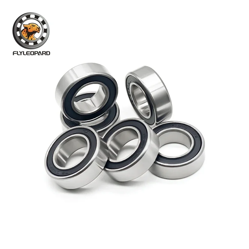 2PCS 17x31x10 mm 173110 2RS Bearing 173110RS MR173110 2RS Bearing Bike Bicycle Wheels Bottom Bracket Repair Bearing 17*31*10 mm