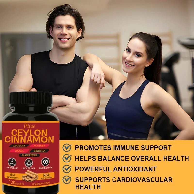 Premium Ceylon Cinnamon A Natural Supplement That Supports Healthy Blood Circulation, Brain and Joint Function