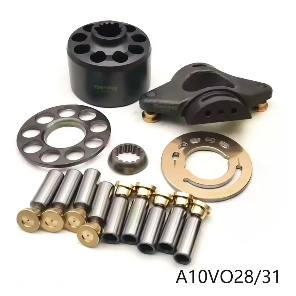 

Комплекты групп ротора насоса для ремонта A10VO28/31 Rexroth, осевой поршневой насос, детали гидравлического насоса A10VO28 Поршень