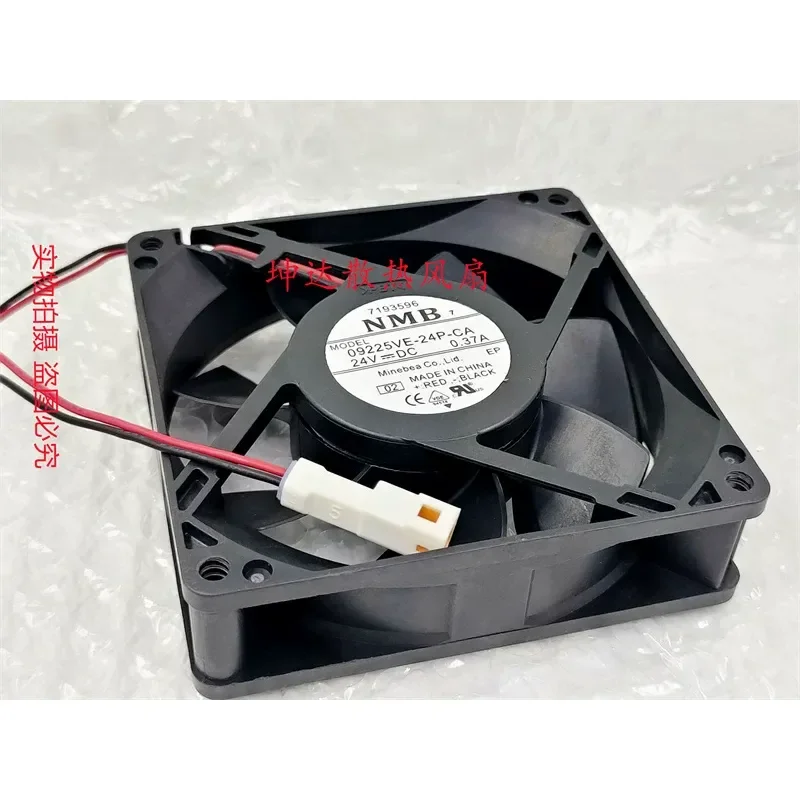 New Yaskawa YRC1000 Control Cabinet Fan for Yaskawa YRC1000 NMB 09225VE-24P-CA CT 24V 0.37A 9025