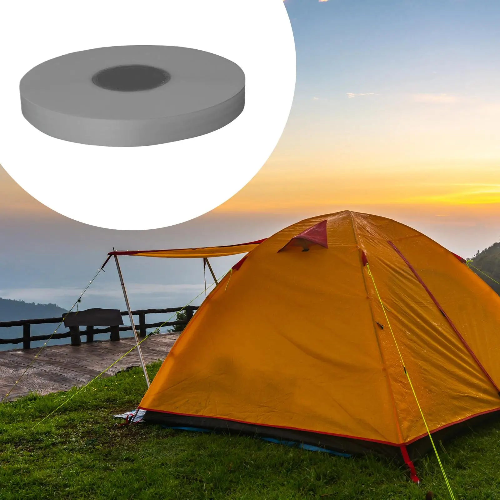 Seam Sealing Repair Tape PU Hot Melt Iron-on Waterproof Textile Adhesive for Outdoor Covers Sportswear