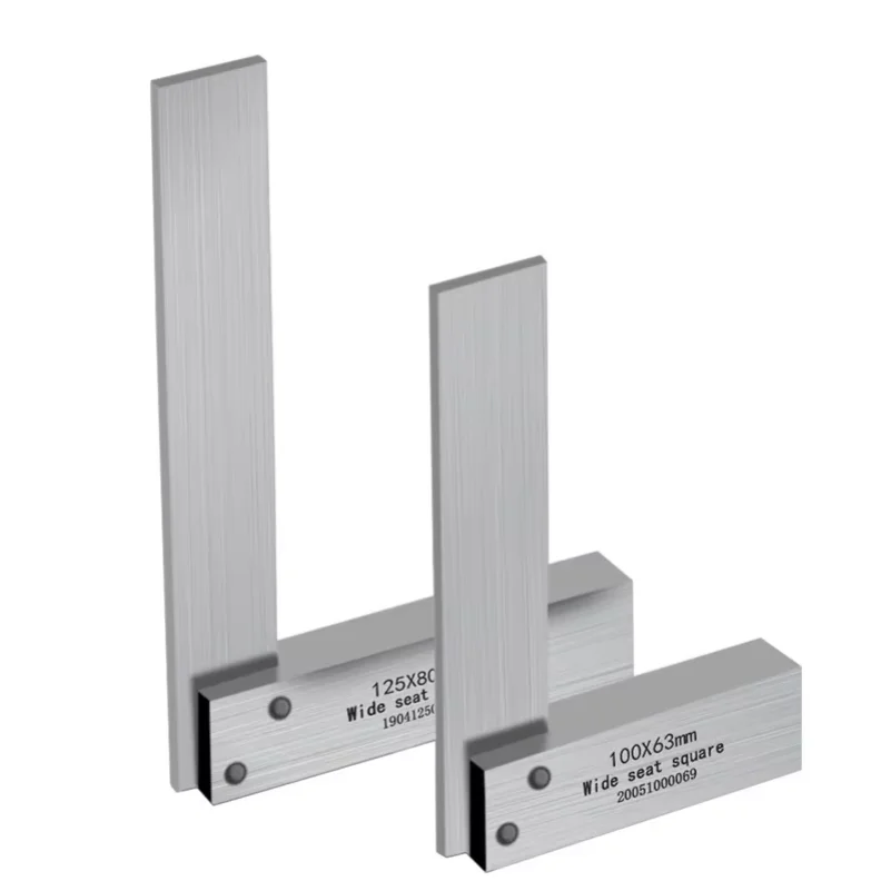 High-Precision L-Shaped Carbon Steel Angle Ruler 90° Right Angle Measuring Tool for Woodworking And Machining