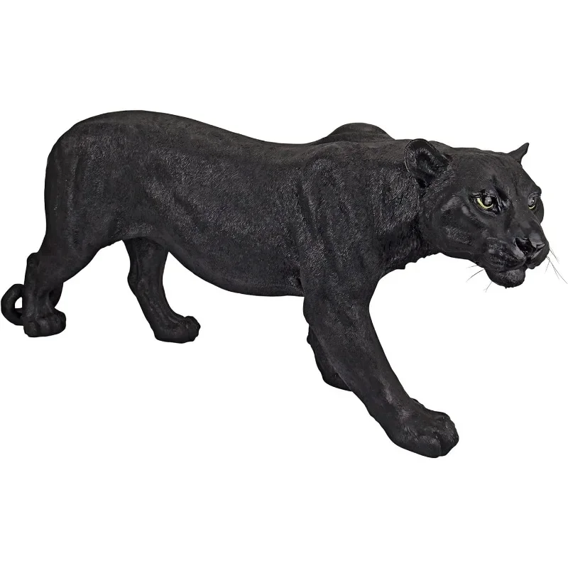 Design Toscano Shadowed Predator Black Panther Garden Statue Garden Decoration Outdoor