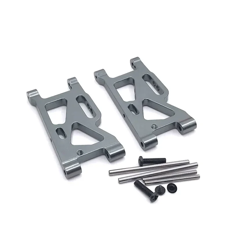 Wltoys-braço de balanço traseiro de metal para carro RC, 144010, 144001, 02, 124016-17-18, 124019