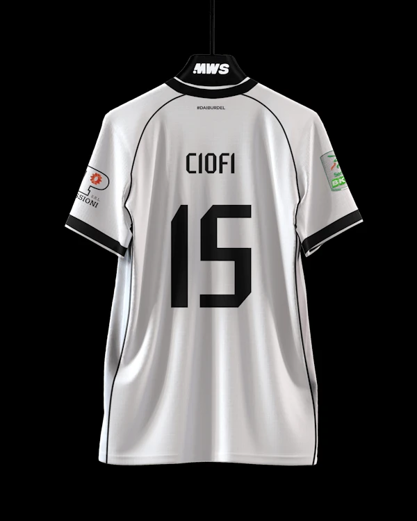 2026 Cesena 3D-gedrucktes Fußballtrikot für Herren, atmungsaktives, schnelltrocknendes Kurzarm-T-Shirt für den Sommer, Familien-Partnerlook – Detail 3