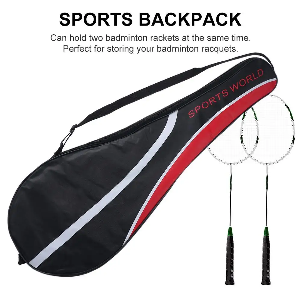 

Oxford Cloth Badminton Racket Bag Adjustable Strap Racket Organizing Shuttlecock Bag High-grade Shoulder Bag Racquet Sports