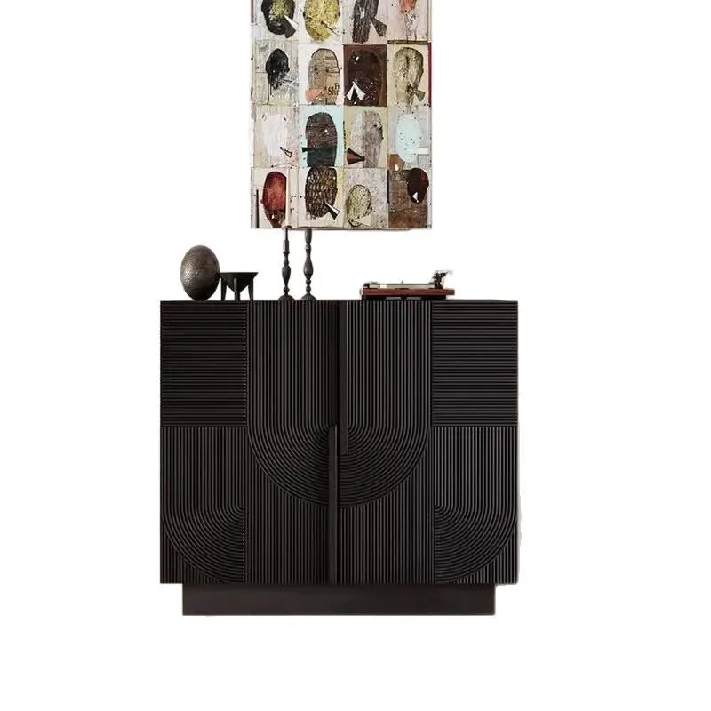 

Nordic tea cabinet art decoration home storage porch ocker medieval shoe