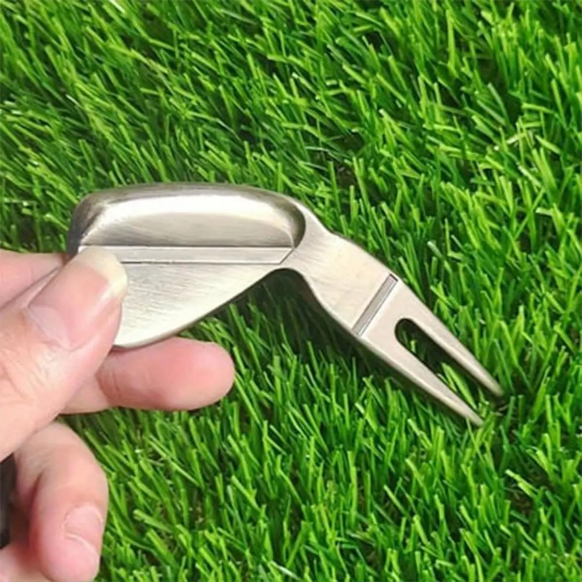 2 stks Golf Pitch Mark Tool, Golf Graszode Reparatie Tool, Draagbare Mini Golf Pitch Mark Reparatie Tools