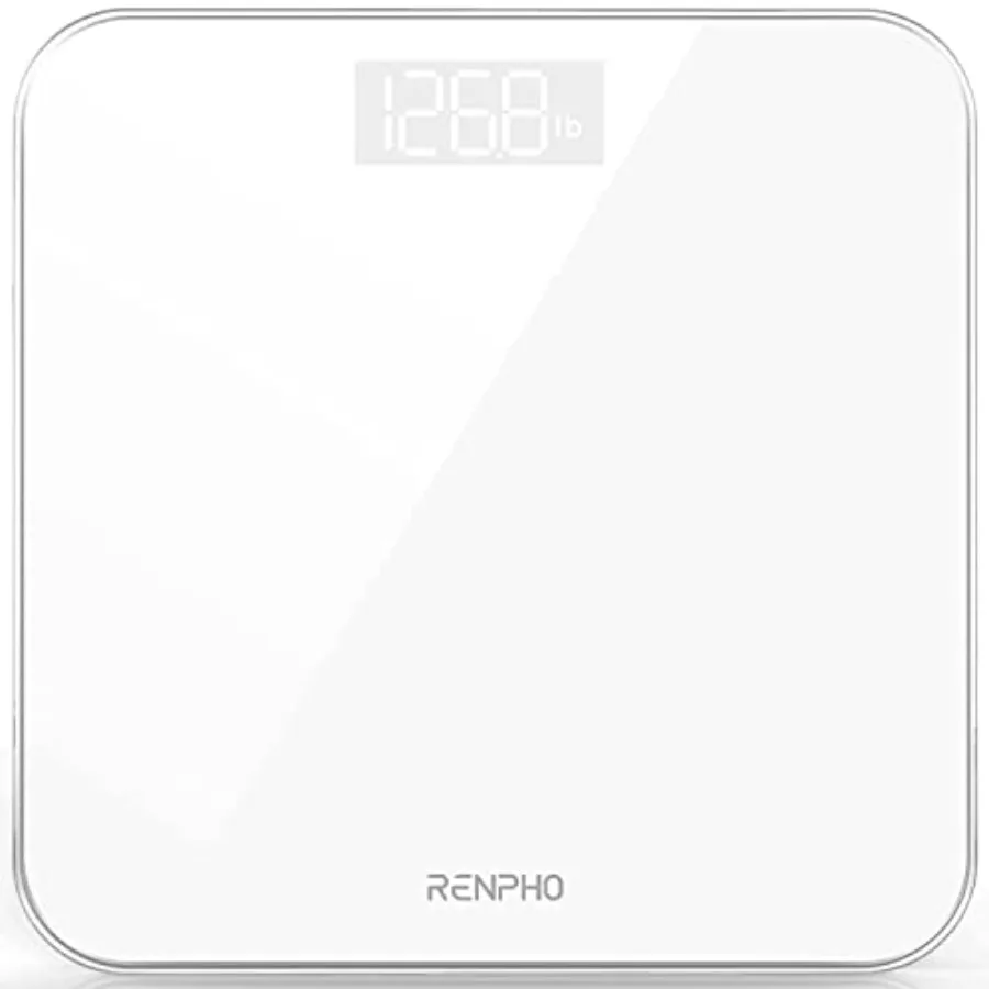 

Scale for Body Weight, Bathroom Weighing Scale, Highly Accurate and Measures Weight up to 400 lb/180kg, Batteries Included, /26