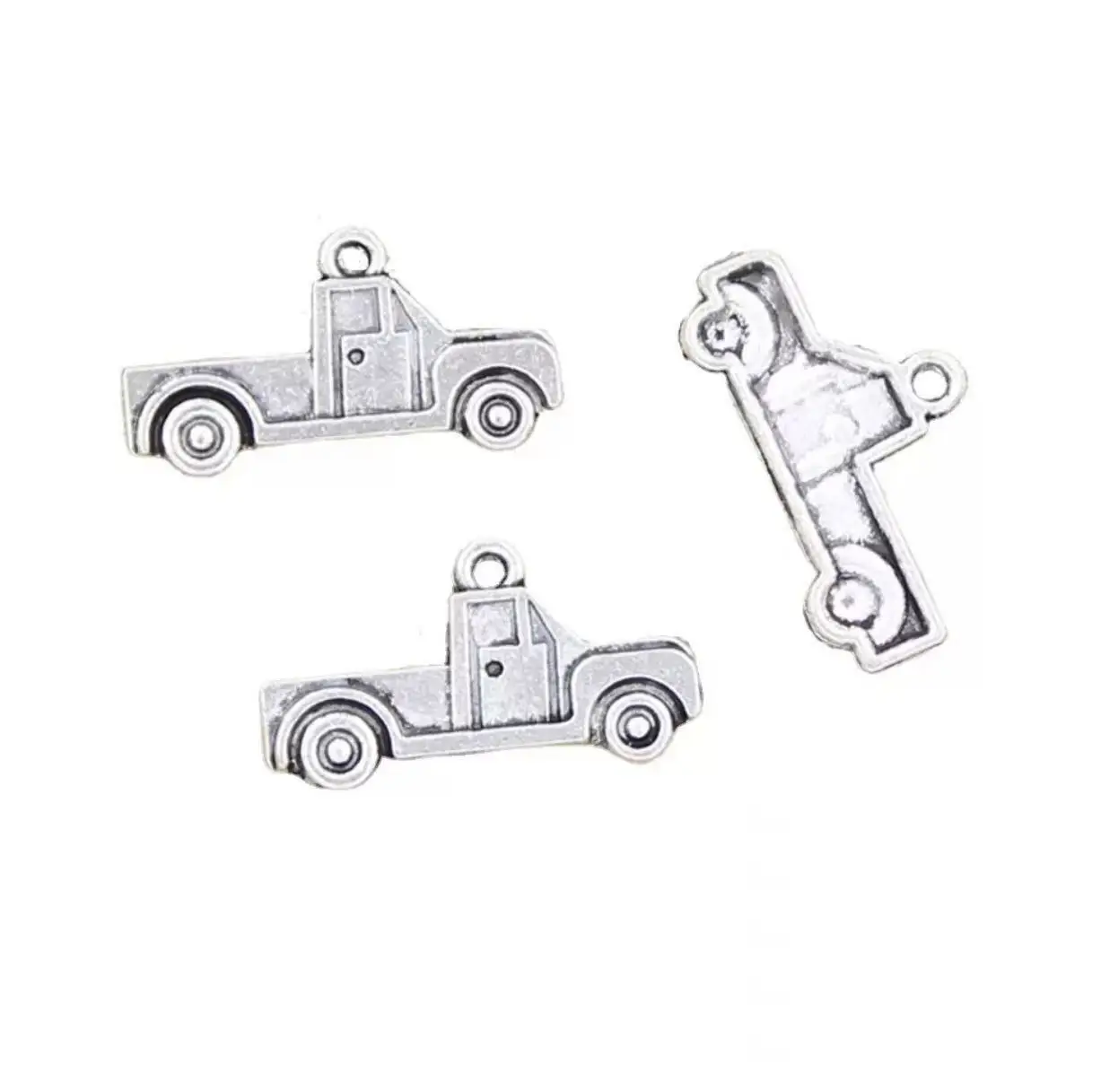 

20pcs 26*14mm Zinc alloy metal pickup shaped design pendants for handmade HW3154