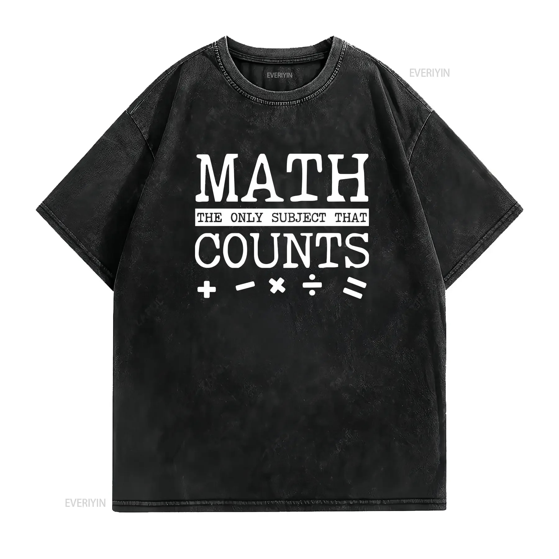 Funny Math T Shirt Teacher Mathematics Instructor Geek Appreciation vintage Washed Stretched Stylish Comfortable graphic