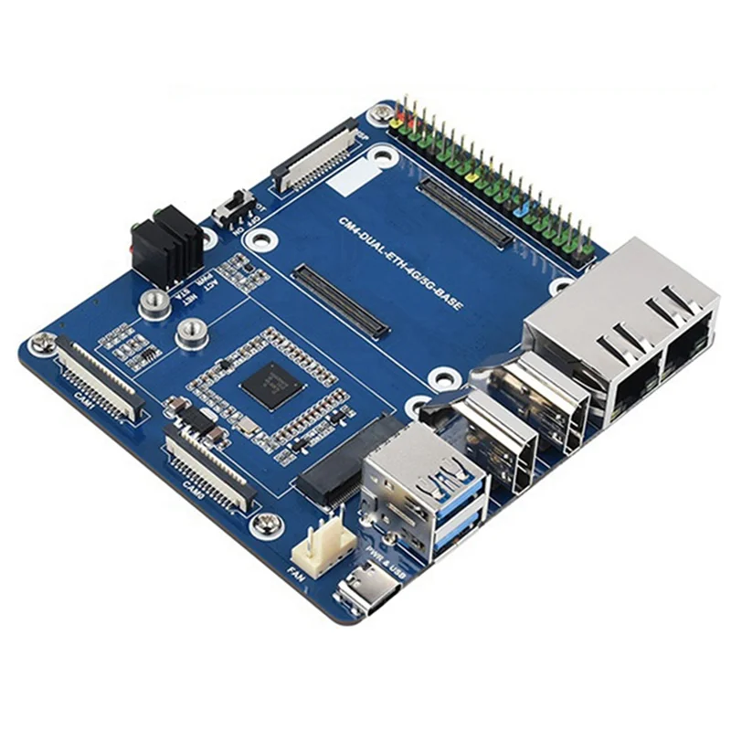 

Efficient 1 Piece Raspberry Pi Expanding Board 5G/4G Expansion Board USB3.0 Iot Expansion Board