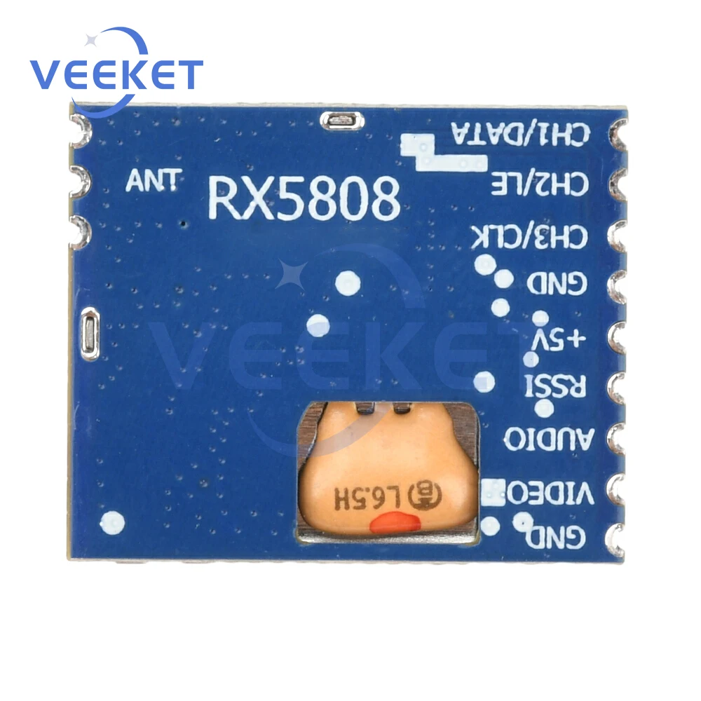 

RX5808 SPI Control Audio Video Receiver Module for FPV System RC Helicopter - Video Receiver Module Switch Control