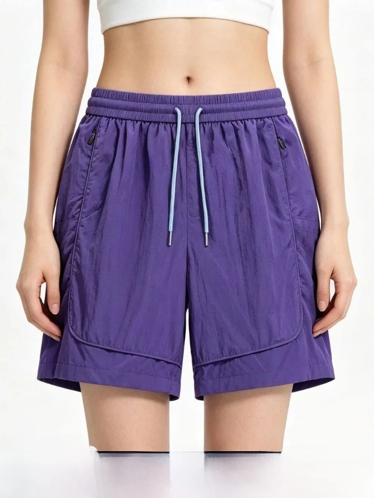 

Comfortable 3D Cutting Waterproof Fabric Men's Short Pants Quick Dry Five Parts Pants Standard Fit Summer Youth Nylon Shorts