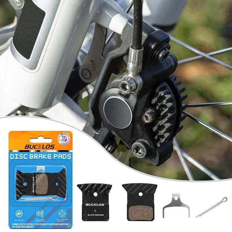 BUCKLOS Ceramic Brake Pads Bike MTB Hydraulic Brake Disc Pads Mountain Road Bike Brake Disk Pads For Shimano Brake Accessories