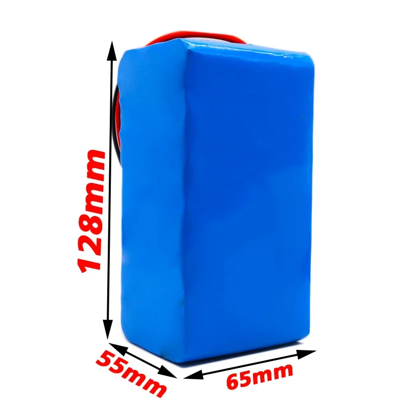 24V Battery Pack 30Ah 7S3P 18650 Lithium Ion Battery 30000mAh Electric Bicycle Moped Electric with BMS+ 2A Charger