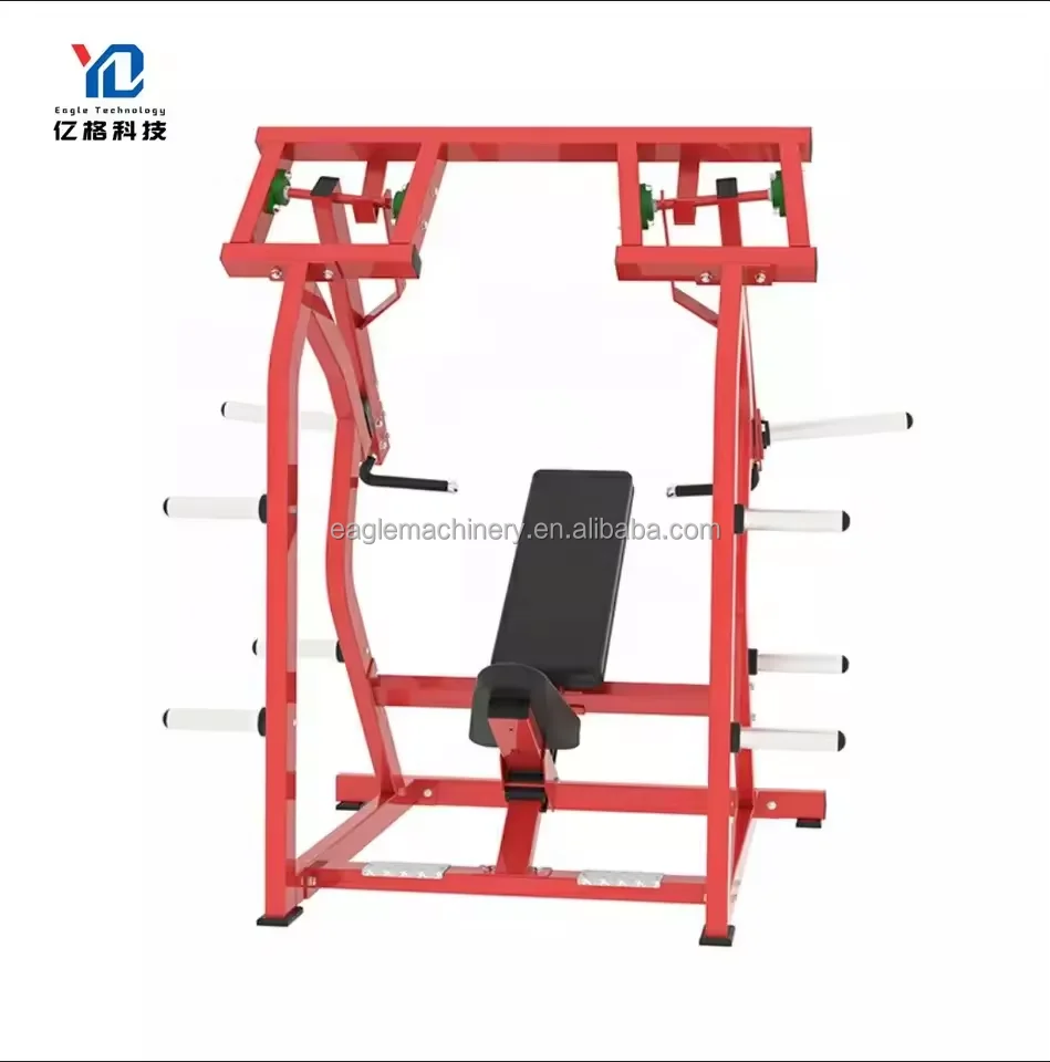 4021 Popular Strength Training Board Load Chest Pressure Gym Fitness Equipment Side Shoulder Press