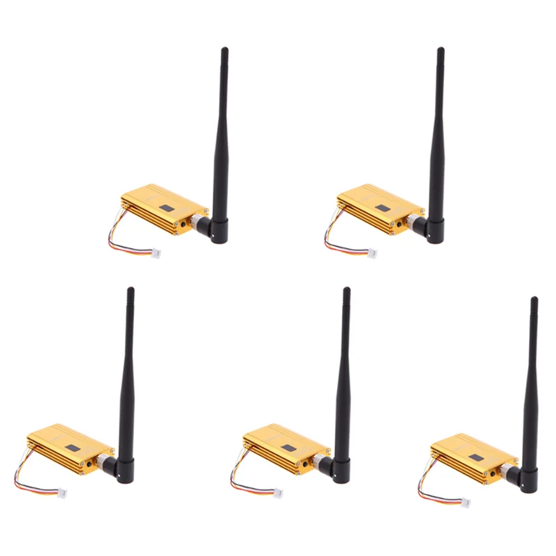 

CJSD-5X FPV 1.2Ghz 1.2G 8CH 1500Mw Wireless AV Sender TV Audio Video Transmitter Receiver Combo For QAV250 250 FPV RC(C)
