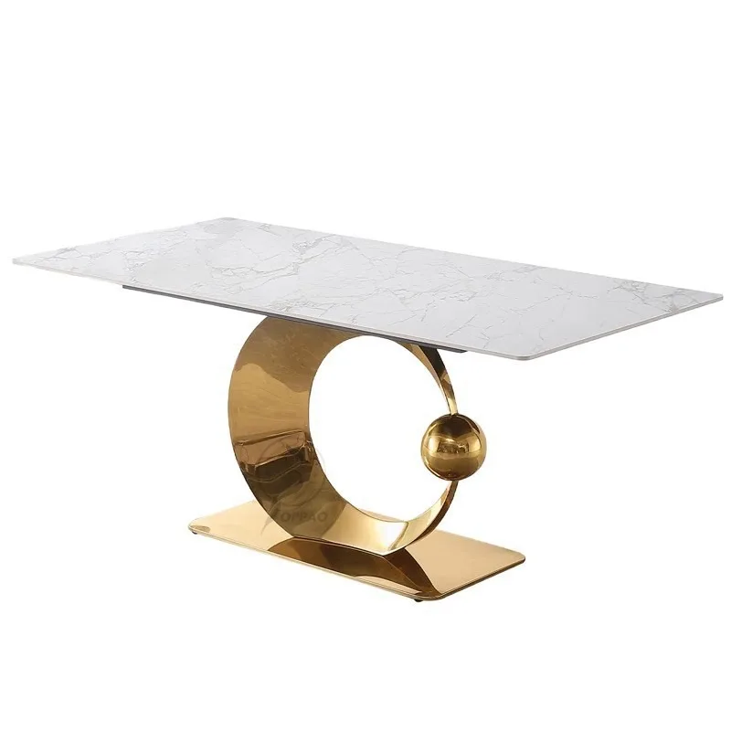 marble light luxury base support frame rock slab round table long table feet island rack dining table feet