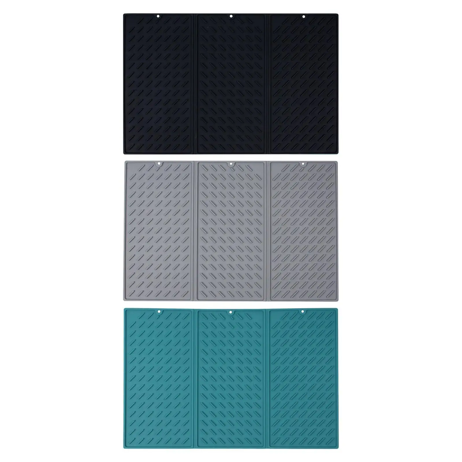 بساط تجفيف الأطباق بالوعة تجفيف حصيرة مقاومة للحرارة عدم الانزلاق طبق استنزاف حصيرة مقاوم للماء استنزاف وسادة ل منصة تجفيف طاولة المطبخ #3