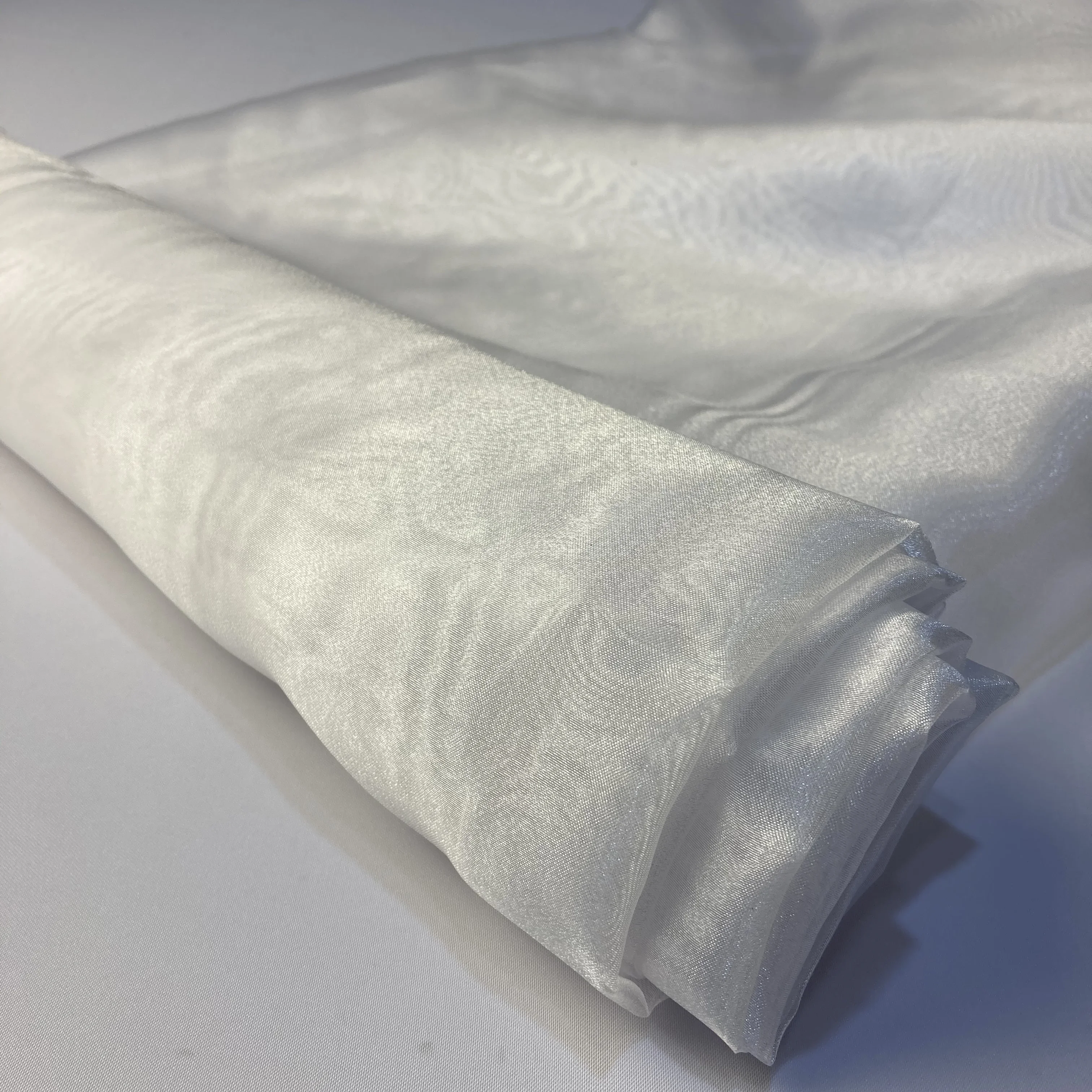 오간자 투명 원단 실 결혼식 드레스 이브닝 드레스 퍼프 스커트 장난감 장식 로리타 비탄성 원단