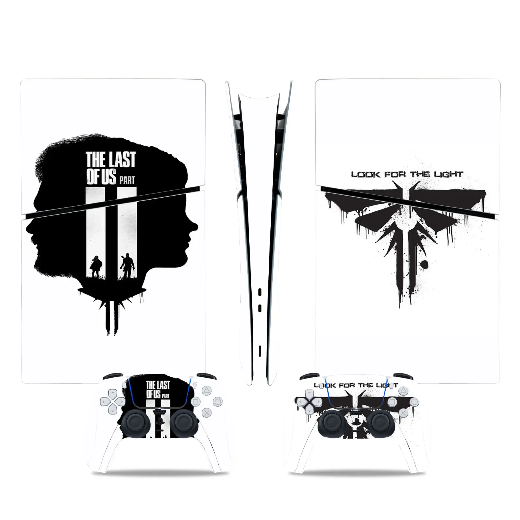 The Last of Us Part 2 New PS5 Slim Digital Skin Sticker Protector Decal Cover dla kontrolera konsoli PS5 Slim digi Sticker Vinyl