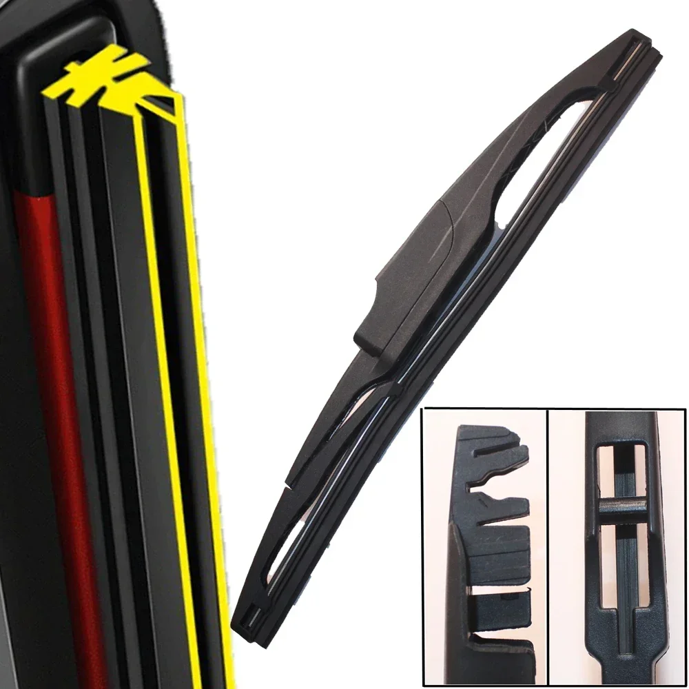 For Hyundai Venue QX 2019-2024 2020 2021 2022 Wiper Front & Rear Wiper Blades Windshield Windscreen Window Brushes 24"+18"+12" 5