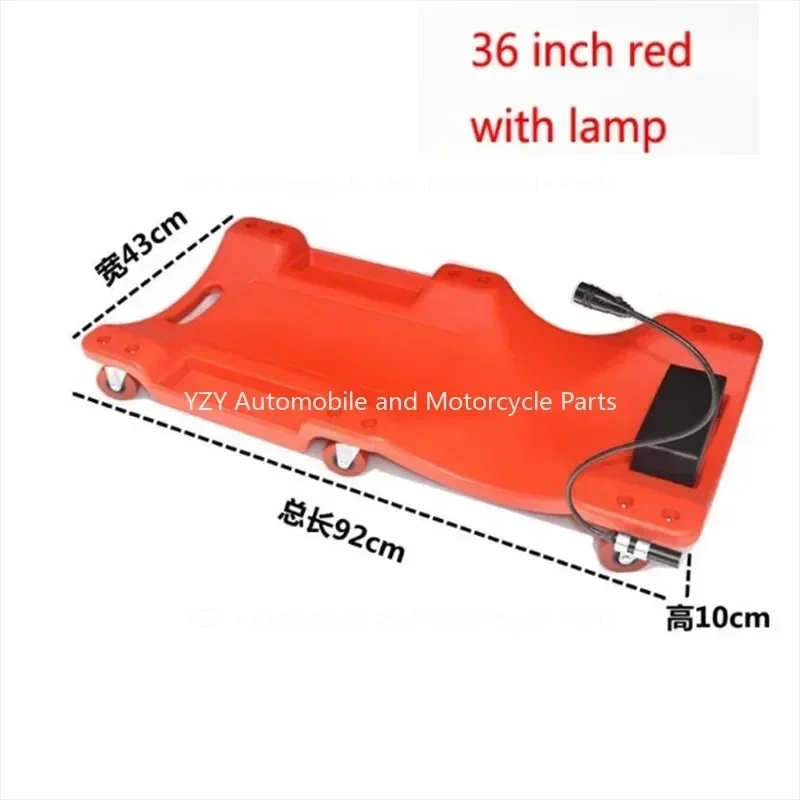 

1Pc 36 inch Car Repair Lying Board With LED Light Skateboard Spare Parts Repair Board Car Vehicle Service Maintenance Tool