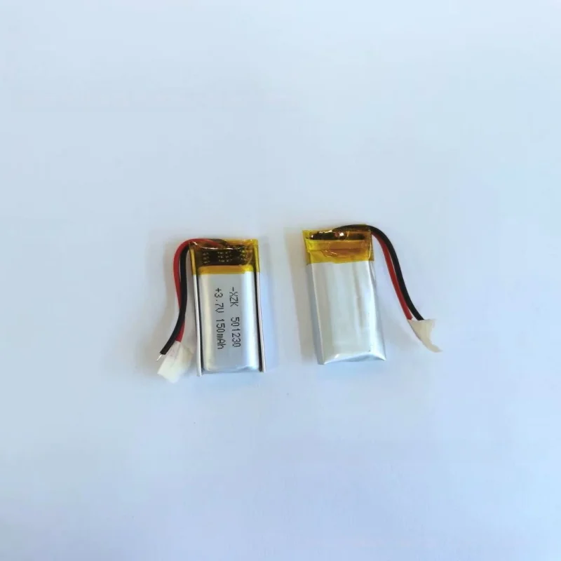 501230 150mah 3.7V Bluetooth Battery for Smart Wearable Bluetooth Headset Meter Polymer Lithium Battery