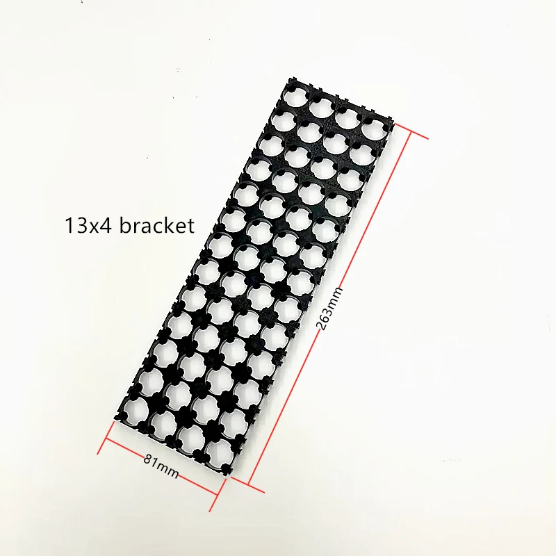 18650 Splicing Bracket 13 Series  Combination Bracket Lithium Battery Pack Fixed Splicing Bracket  Aperture18.4MM