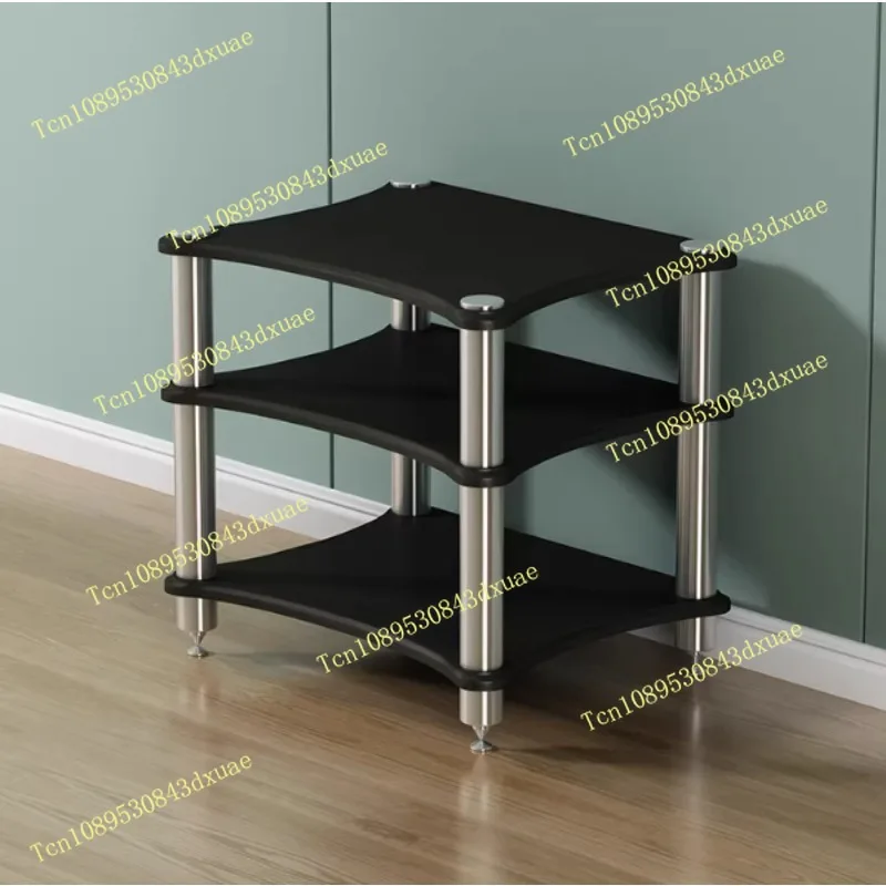 HIFI Audio Cabinet, Power Amplifier Cabinet, Audio Rack with Shock Absorber Studs