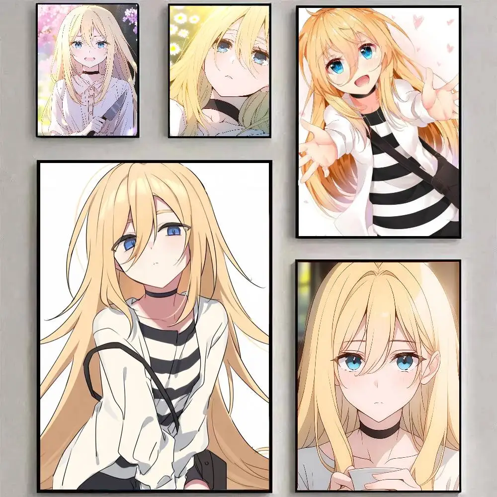 Rachel Gardner Anime Art Sticky Wall Waterproof Home Living Room Bedroom Bar Aesthetic Decoration