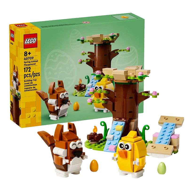 

LEGO 40709 Spring Animal Park Limited Edition Male and Female Puzzle Building Blocks Toy Gift