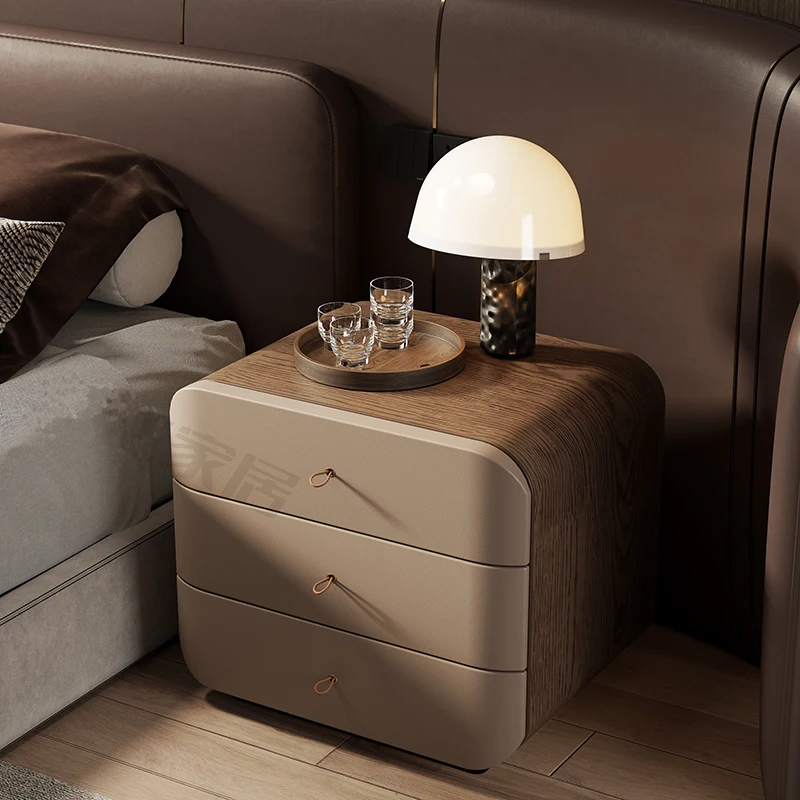 Modern Premium Unique Bedroom Nightstands Space Saving Storage Design Bed Table Nordic Muebles Para Dormitorio Bedroom Furniture