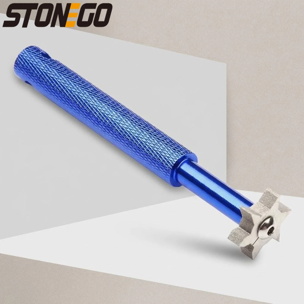

High Quality Portable Golf Club Groove Cleaner 6 Blade V U Square Ball Slotting Tool Golf Cleaning Knife