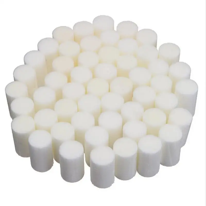 20/50 Pcs High Pressure Pump Filter White Fiber Cotton Filters For Air Compressor System 35x20mm Cleaning Tools