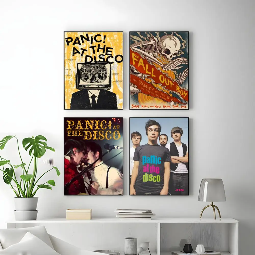 P-Panic at the D-Disco Poster HD Versatile Waterproof Wall Decor Self Adhesive Perfect for Any Room & Ideal Gift