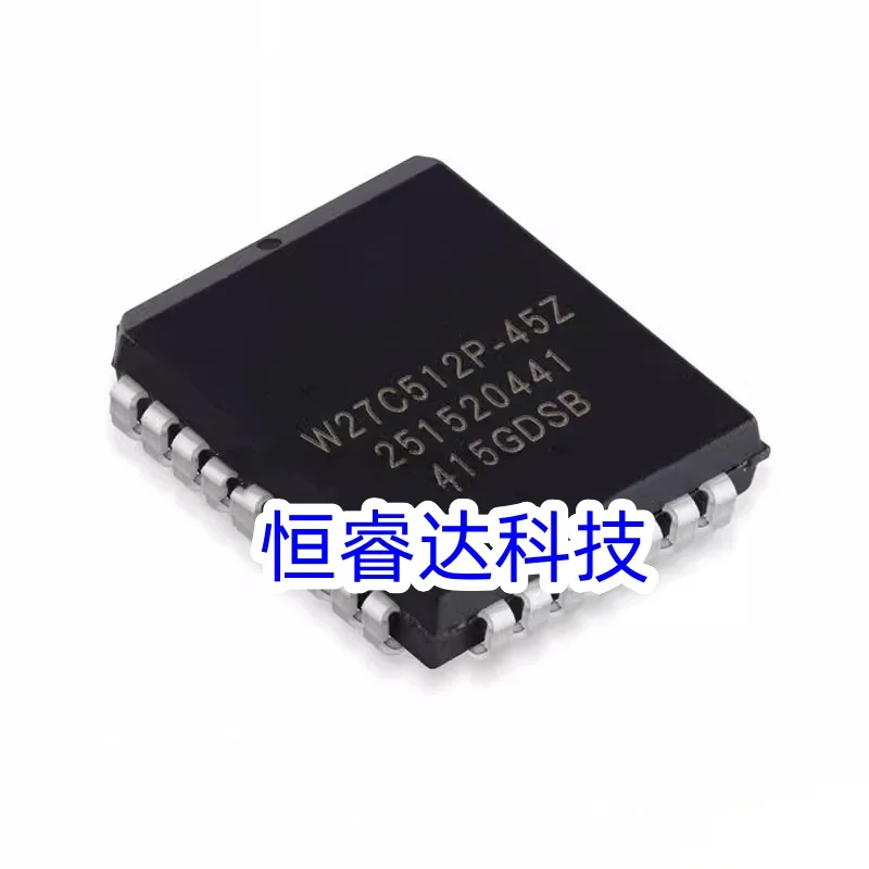 10PCS/LOT W27C512P-45Z 27C512 W27C512P-45 PLCC32 100% New original stock